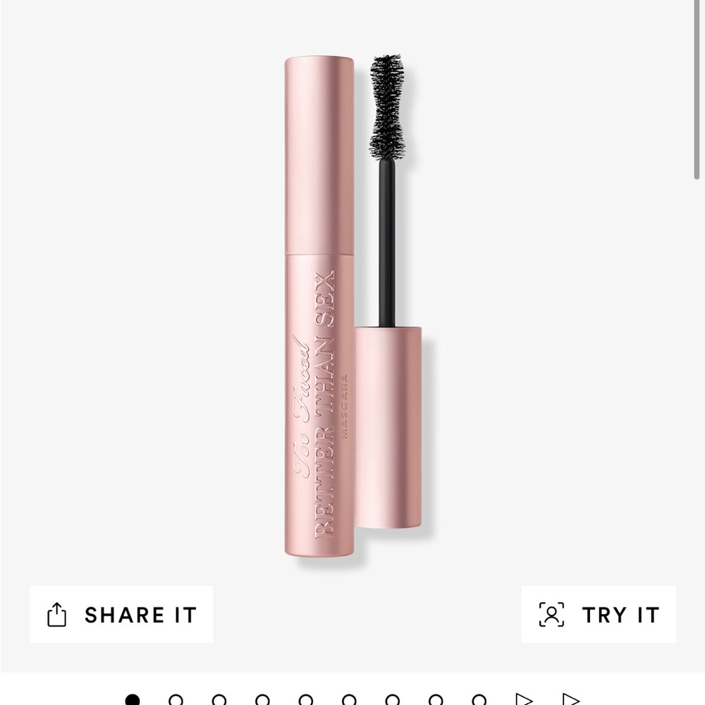 Too faced Better than sex Volumizing & lengthening Mascara